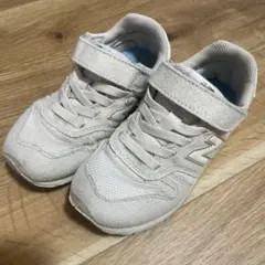 New Balance 373 ホワイトスニーカー 17センチ