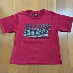 RAD CUSTOM Tシャツ 110cm レッド ジップデザインのサムネイル