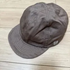 TP 刺繍ロゴ キャップ ブラウン