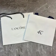 LANCOMEと4°Cのショップ袋セットのサムネイル