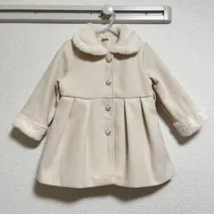SHEIN アウター　ファーコート　12-18M 女の子　ベビー