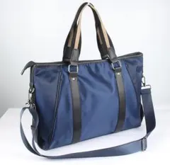 ビジネスバッグ　ネイビー　軽量