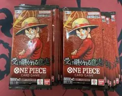 新品未開封】ワンピースカード 受け継がれる意志 神の島の冒険 各12