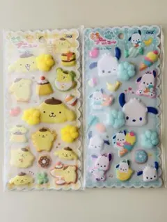 最終値下✨新作✨国内正規品✨もちプニューステッカー ポムポムプリン ポチャッコのサムネイル
