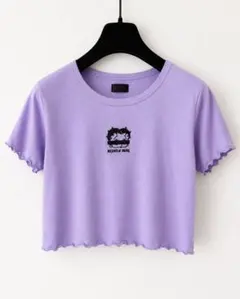 【新品・未使用】FIG&VIPER×BETTY BOOP クロップドT パープルのサムネイル