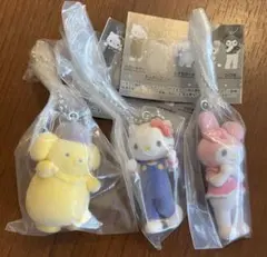 サンリオ ミニチュアチャーム ライブキャラクター キティ マイメロ プリン