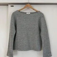 BEAUTY & YOUTH グレー 長袖ニット