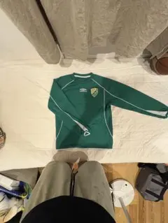 UMBRO TUFTE IL トレーニングシャツ グリーン