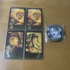 鬼滅の刃 ダイニング dining 缶バッジ チェキ風ブロマイド　お楽しみくじ