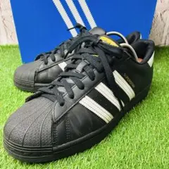 【良品・名作】adidas SUPERSTAR 金ベロ 厚底 天然皮革 27