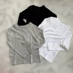 H&M 長袖カットソー Tシャツ　3枚セット 110cm