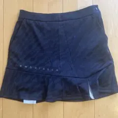 new balance レディース ゴルフスカート 黒 迷彩柄