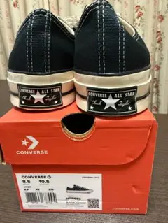 ⭐︎CT70 黒27センチ新品未使用⭐︎ 数量限定】CT70 NATIONAL Leather（レザー）BLACK LOW CUT