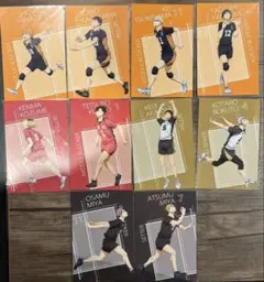 ハイキュープラザ　購入特典　ポストカード　全10種