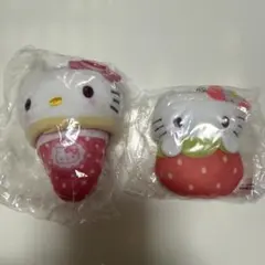 サンリオキャラクターズ　おくるみマスコット　キティセット