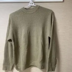 FREAK'S STORE リブニット 長袖 カーキのサムネイル
