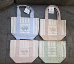 Trader Joe's ミニキャンバストートバッグ 4色セットのサムネイル