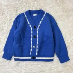 ZARA キッズ カーディガン 6-7歳 120 ブルー