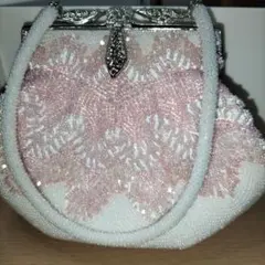 レディース　ミニバッグ ビーズバッグ