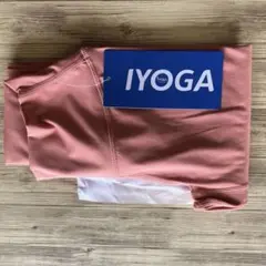 IYOGAレディース ヨガパンツ レギンス ハイウエスト 弾性ピンクSサイズ