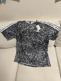 adidas ランニングシャツ XLアニマルプリント 新品　在庫3枚あります！