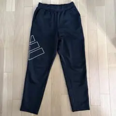 【人気】adidas アディダス スウェットパンツ 150 ビッグロゴ ブラックのサムネイル