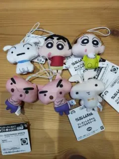 クレヨンしんちゃん マスコット 6体セット