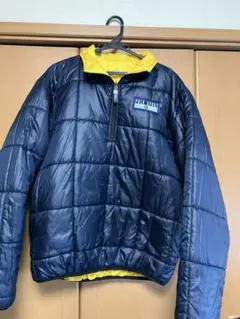 POLO SPORT ダウンジャケット ネイビー/イエロー