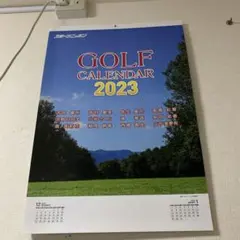2023 スポニチゴルフカレンダー