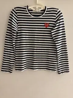 PLAY Comme des Garcons ボーダー 長袖Tシャツ