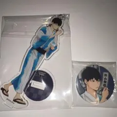 【最終お値下げ】ハイキュー 影山飛雄 浴衣 夏祭り 缶バッジ アクスタ