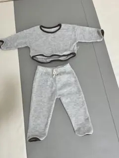 ベビー服 ワッフル生地 セットアップ 80サイズ