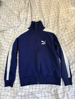 PUMA ネイビー フルジップジャケット
