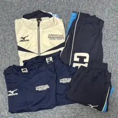 セントラル　旧デザイン 選手ジャージ5点セット ミズノ　SS M 150