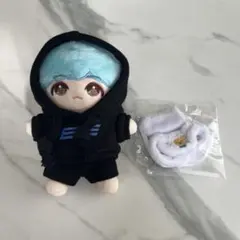 ATEEZ ユノ ぬいぐるみ 洋服 セット 15cm m17830408399_1.jpg?1716625089