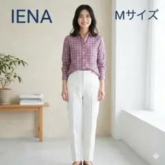 イエナ IENA チェック柄 ネルシャツ ブラウス コットン 日本製 美品のサムネイル