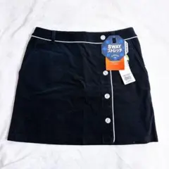 新品！ Callaway レディース ゴルフスカート 黒 / ブラック Lサイズ