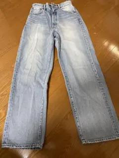 moussy ライト ブルー ストレートデニム