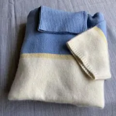 Pas de Probleme カシミヤ混 ニット タートル 半袖