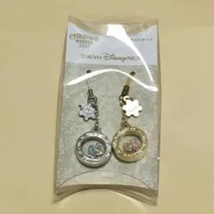 ディズニークリスマス 2017 ミッキー ミニー ペアストラップ