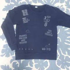 HHM HAWAII ネイビー トレーナー