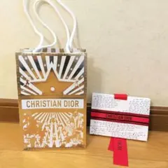 DIOR ディオール　限定ショッパー　ギフトボックス　クリスマス　バレンタイン
