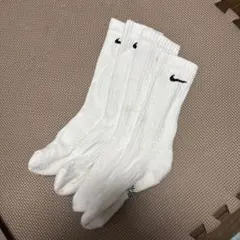 NIKE DRI-FIT クルーソックス ホワイト MD