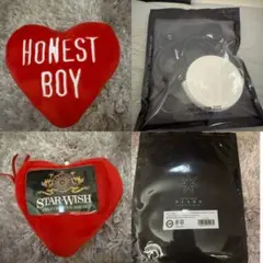 値下げ⭕️ マルチショルダーストラップ HONEST BOY ハート型パスケース