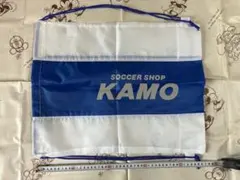 【新品未使用】 KAMO サッカー用品バッグ 青/白