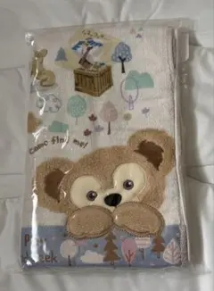 ディズニーリゾート　ダッフィーフェイスタオル