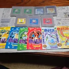 レトロ　ポケットモンスター ゲームソフトセット