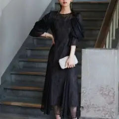 RUIRUE BOUTIQUEルイルエブティック 黒 結婚式 セレモニー