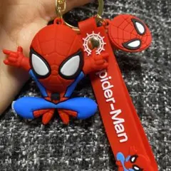 スパイダーマン キーホルダー　じゃらじゃらキーホルダー　ストラップ　マスコット