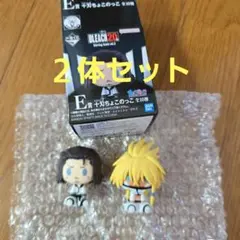 一番くじ　ブリーチ20th　E賞　十刃ちょこのっこ２体　コヨーテ　ハリベル